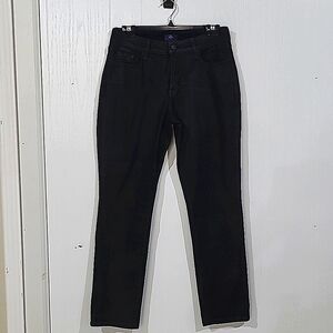 NYDJ Ami Black Skinny Jeans Size 8P